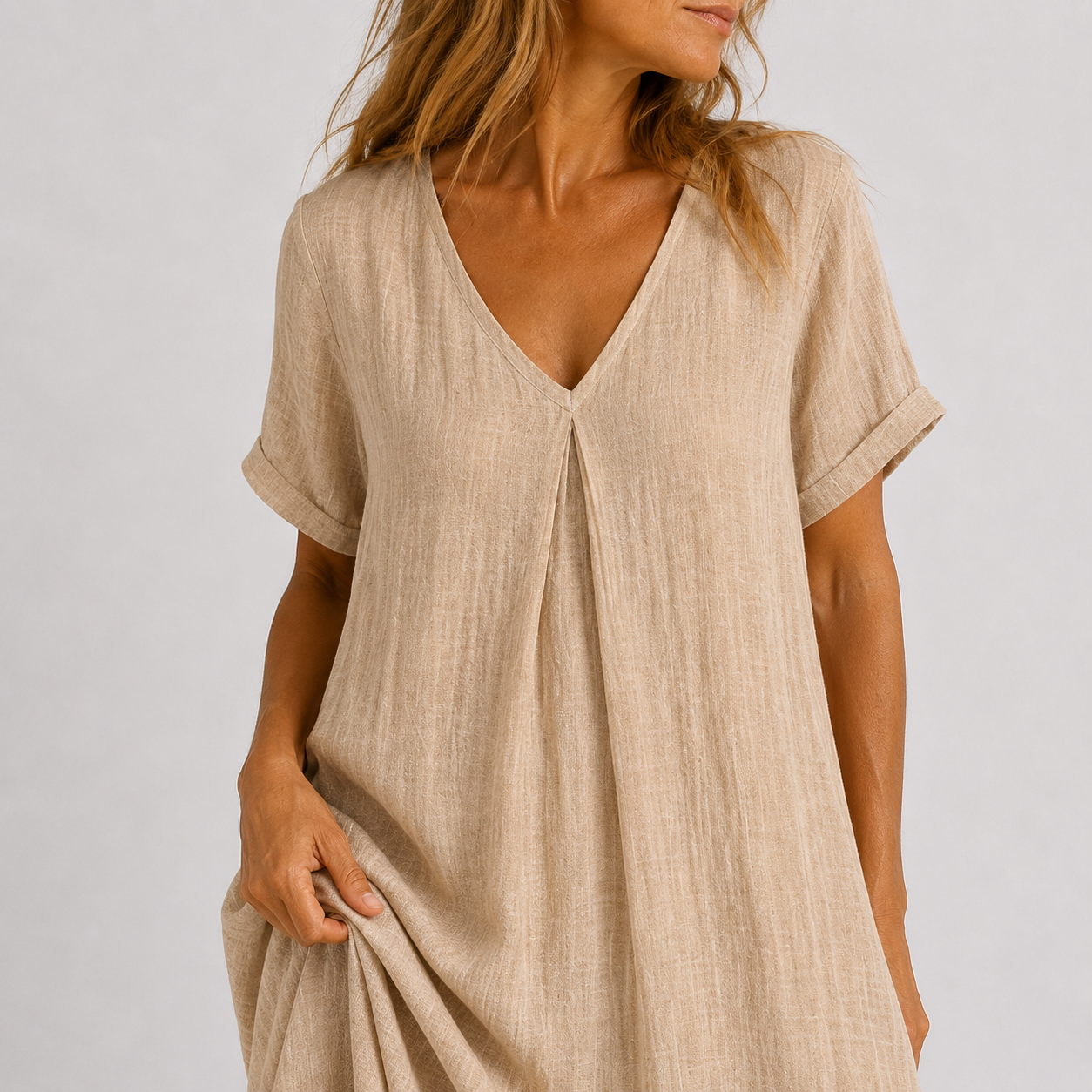 Giuliana™ Elegant Flowing Maxi Dress