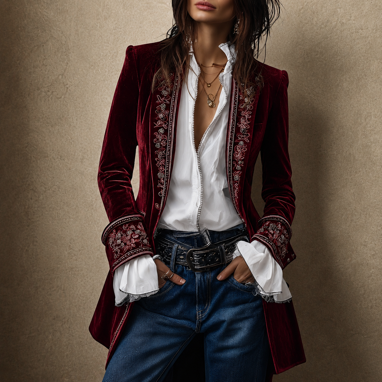Rosalind™ Luxurious Velvet Jacket