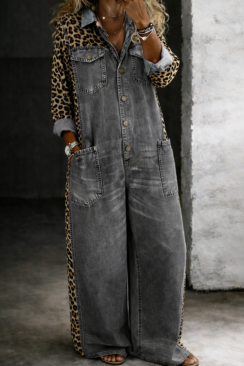 Heidi | One Piece Shirt Jumpsuit
