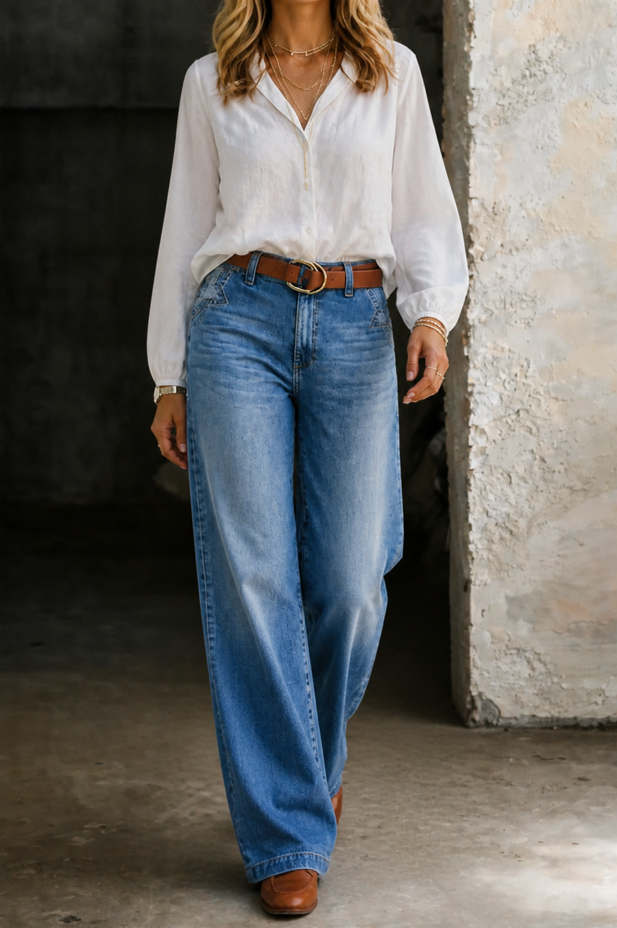Amani | Vintage High-Waisted Jeans