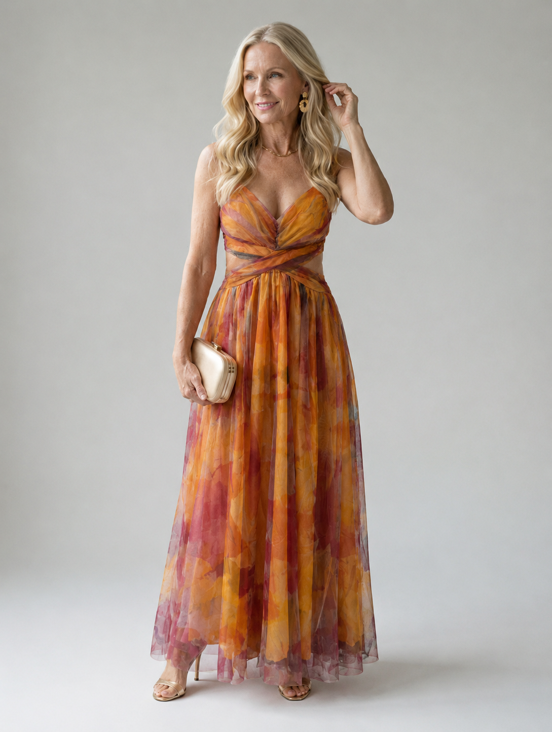 Linda | Soft Wrap Maxi Dress