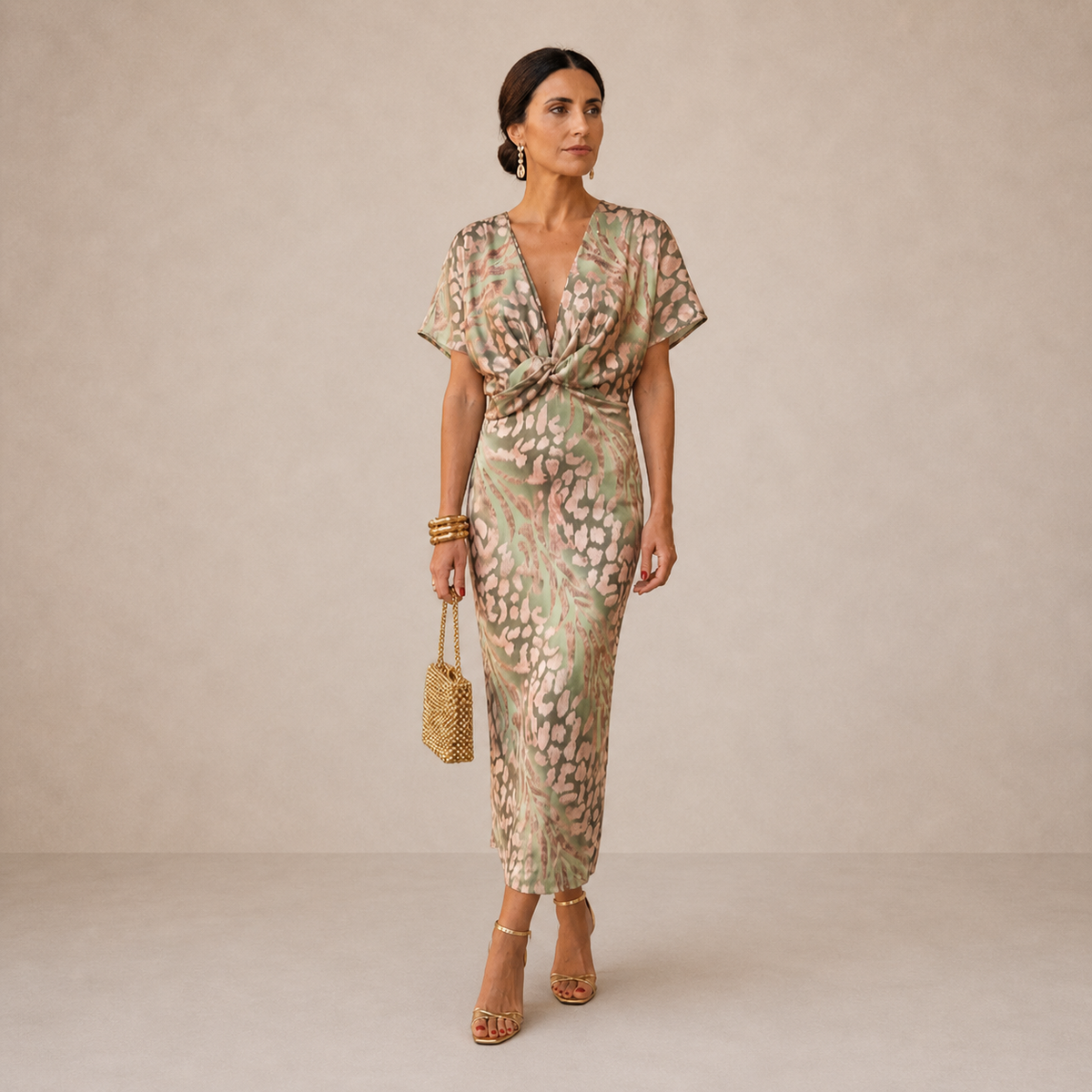 Copper | Midi Dress
