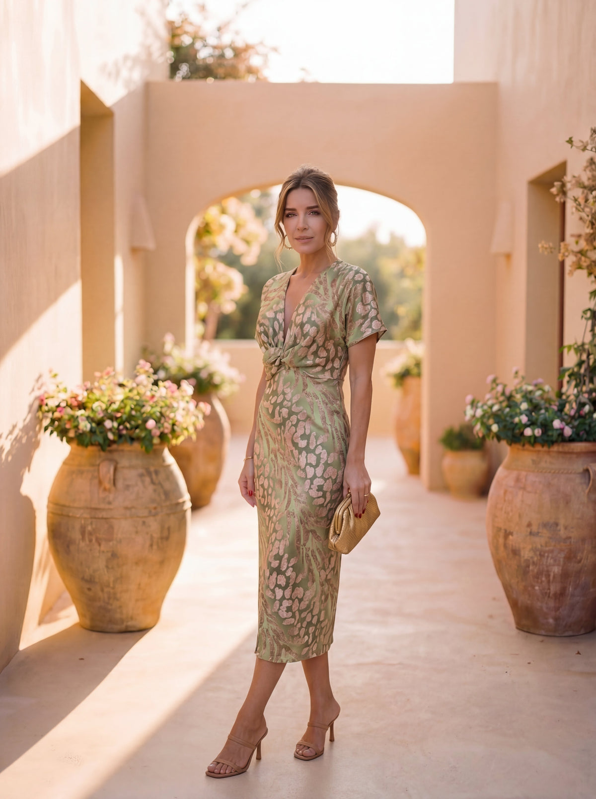 Copper | Midi Dress