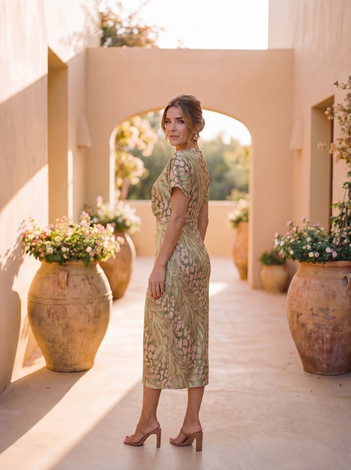 Copper | Midi Dress