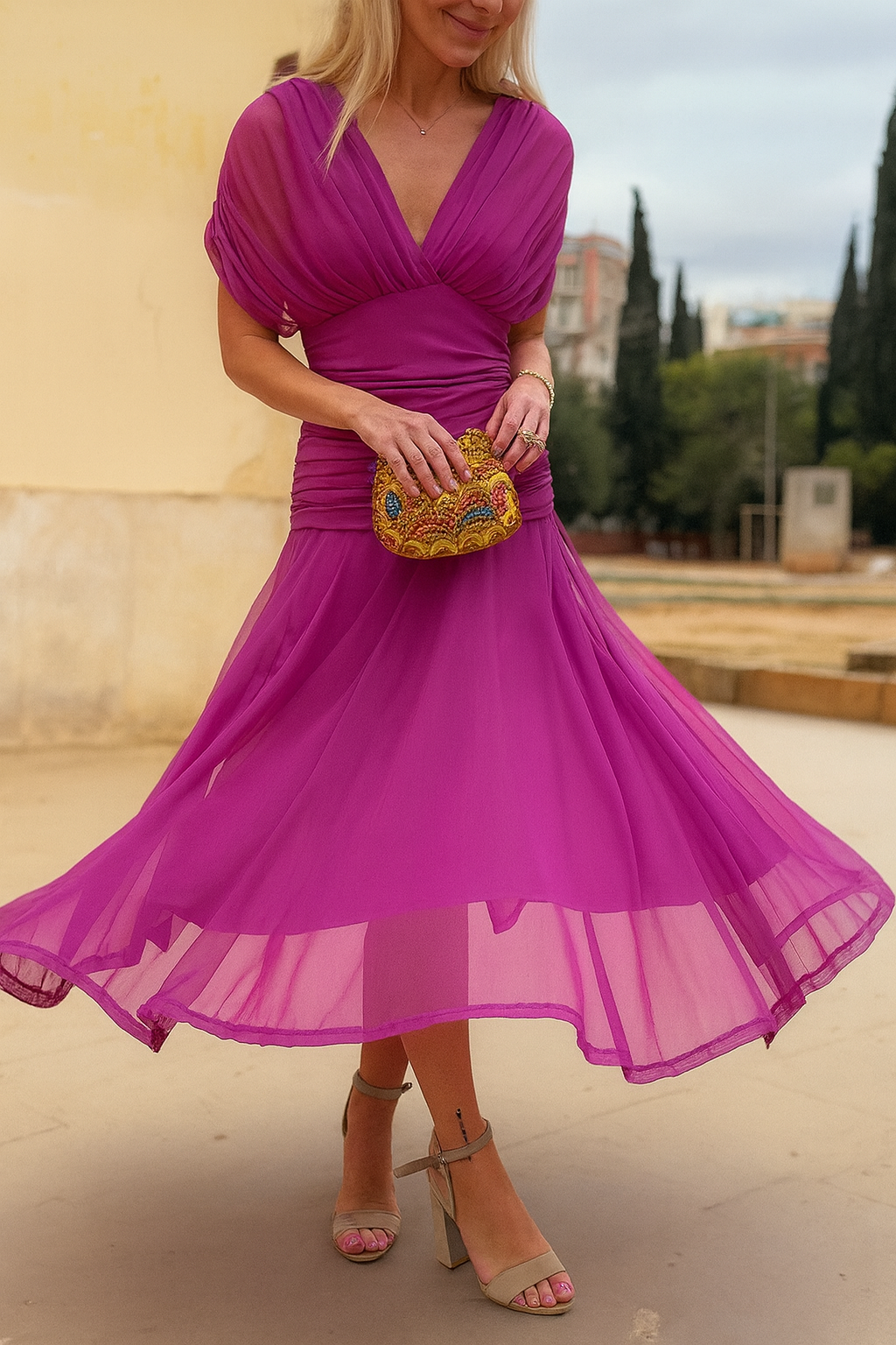 Orianna™ Elegant Mesh Dress