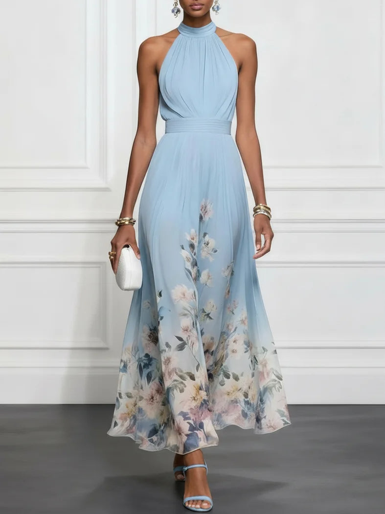 Kali™ Elegant Floral Maxi Dress