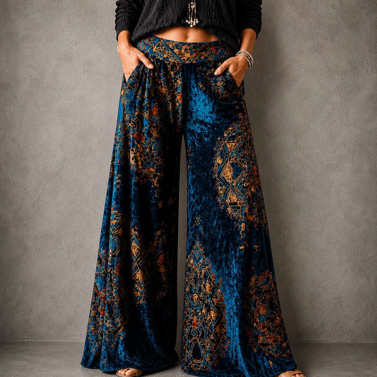 Lucy™ Boho Wide-Leg Pants