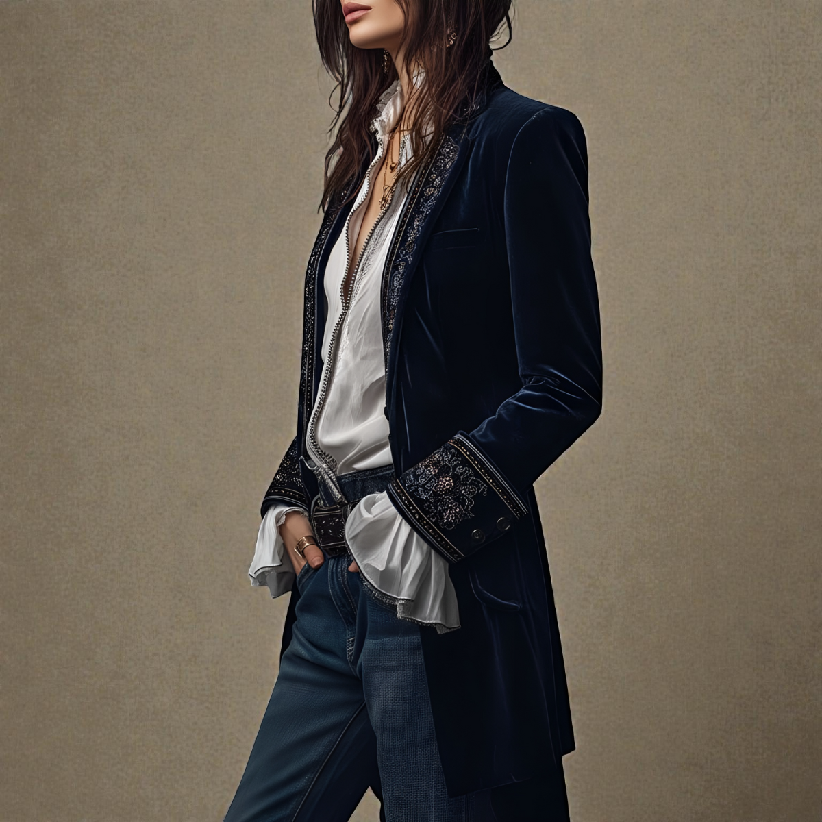 Rosalind™ Luxurious Velvet Jacket