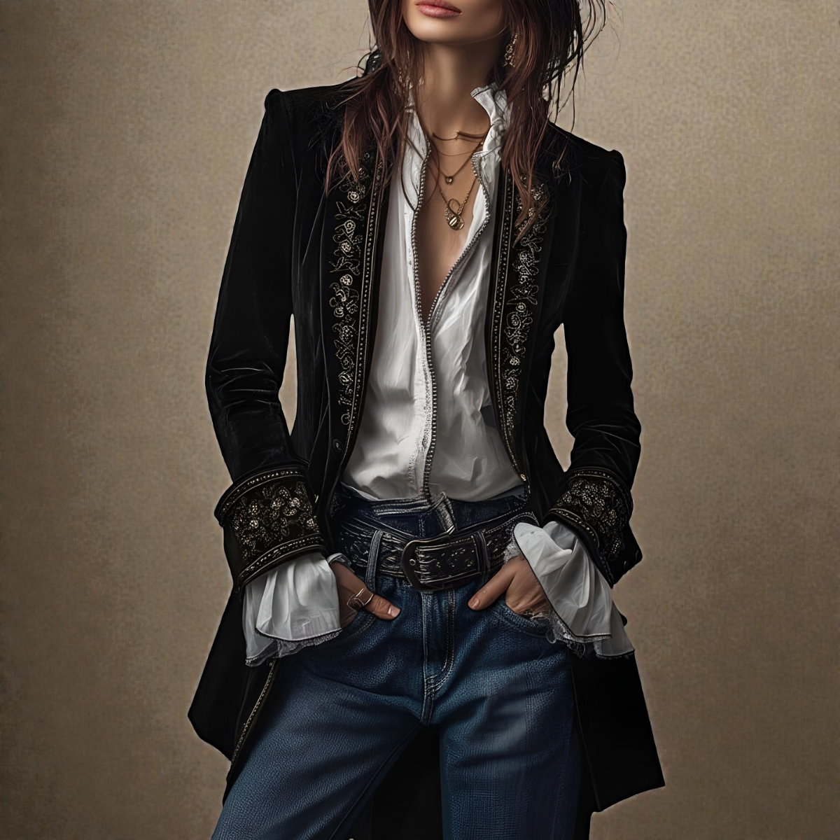 Rosalind™ Luxurious Velvet Jacket