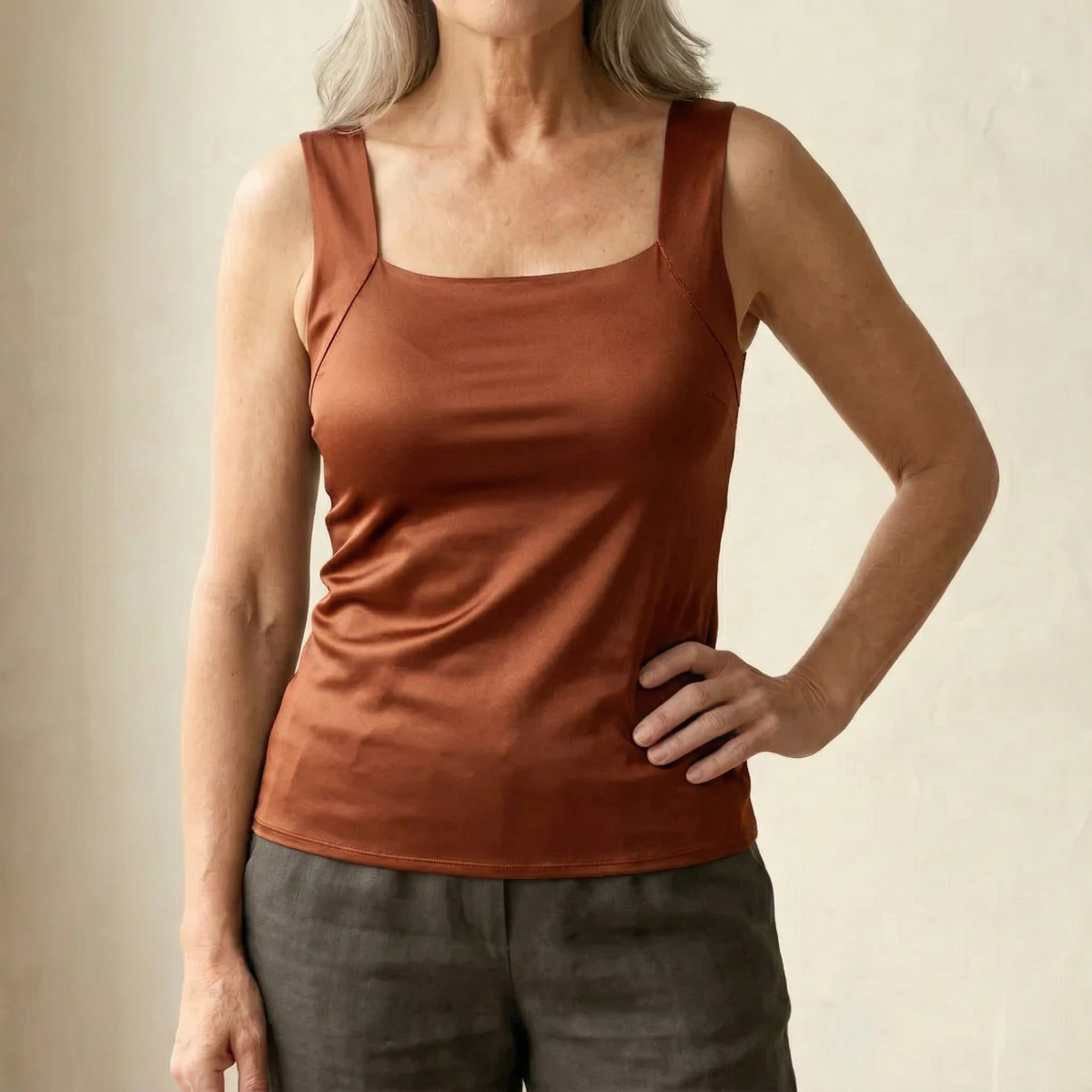 Mackenzie | Built In Comfort Bra Tanktop