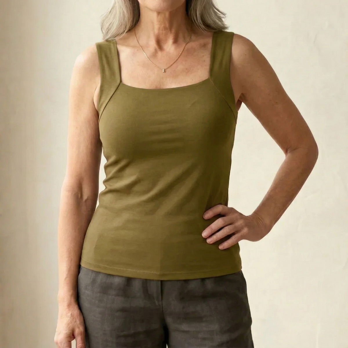 Mackenzie | Built In Comfort Bra Tanktop