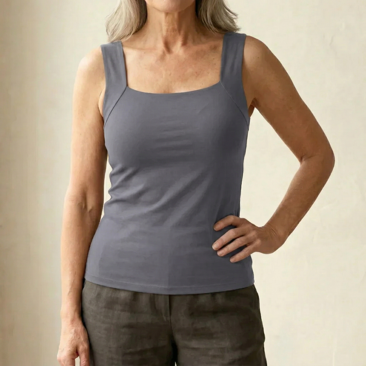 Mackenzie | Built In Comfort Bra Tanktop