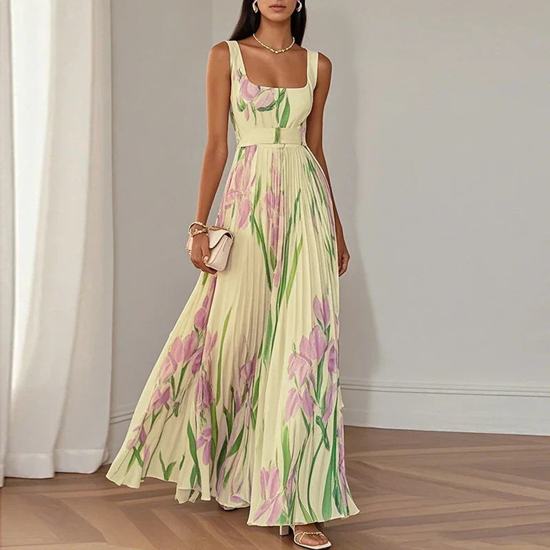 Beatrice™ | Floral Elegance Maxi Dress