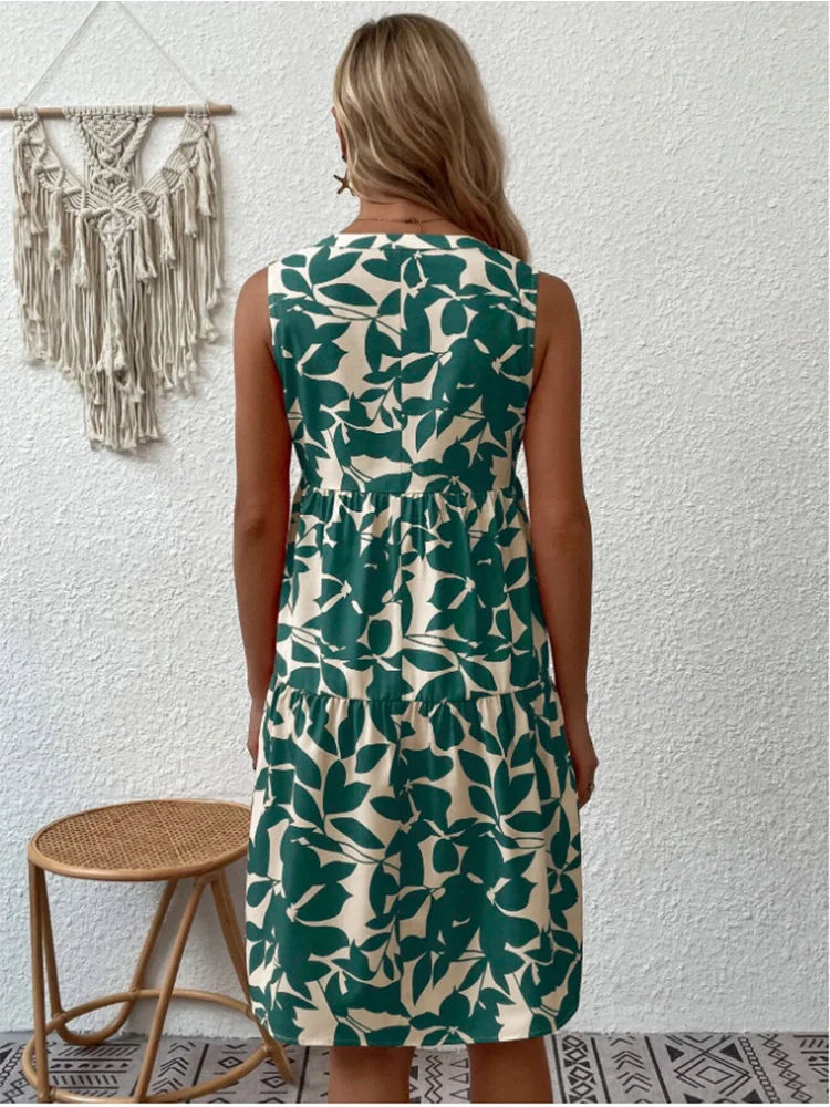 Grace™ Chic Sleeveless Mini Dress