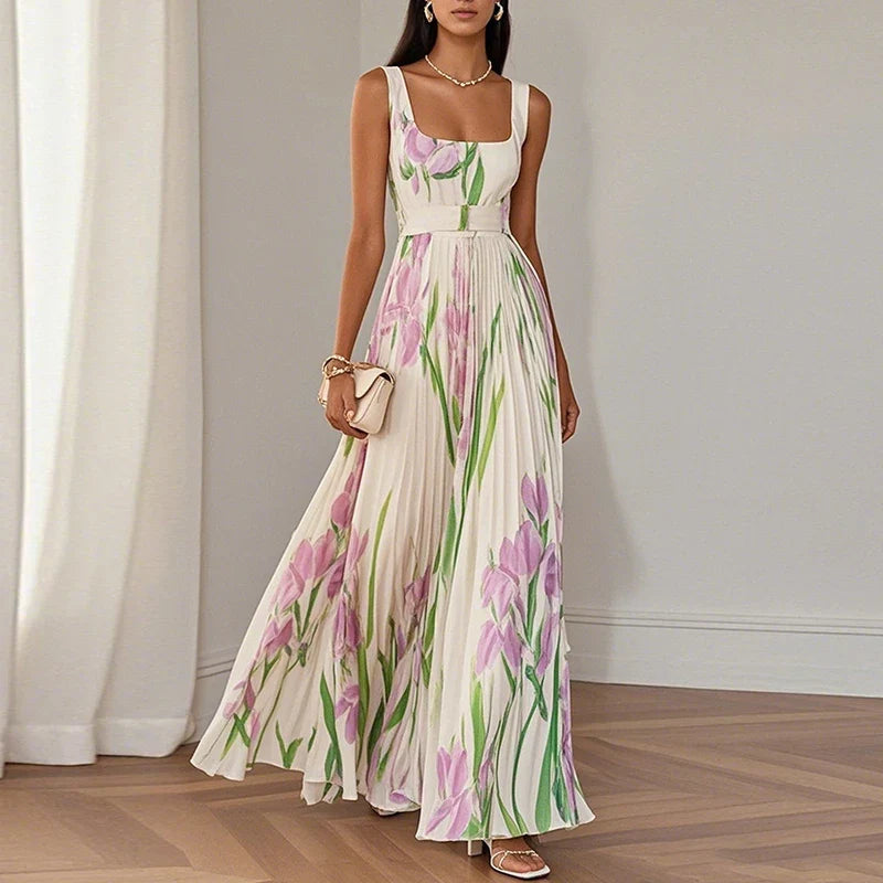 Beatrice™ | Floral Elegance Maxi Dress