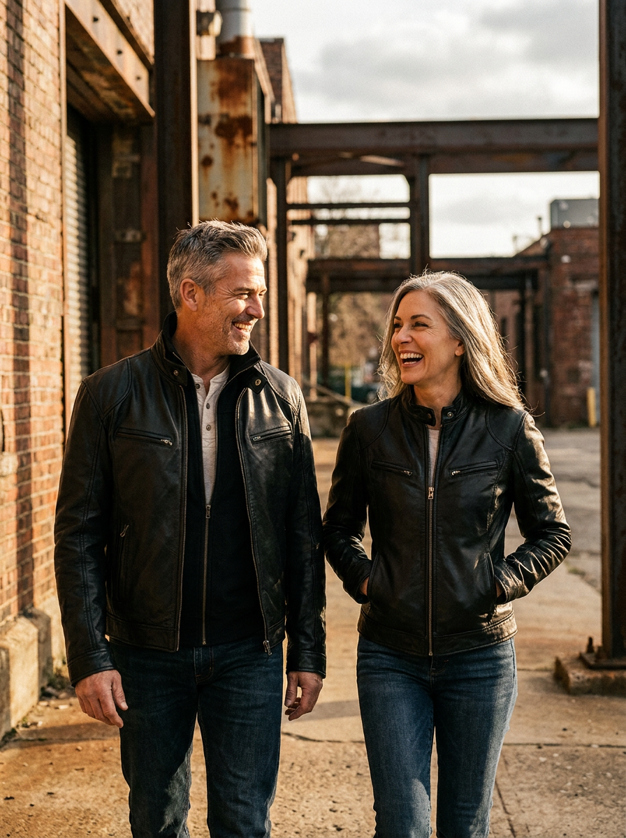 Kyle™ Casual Leather Jacket