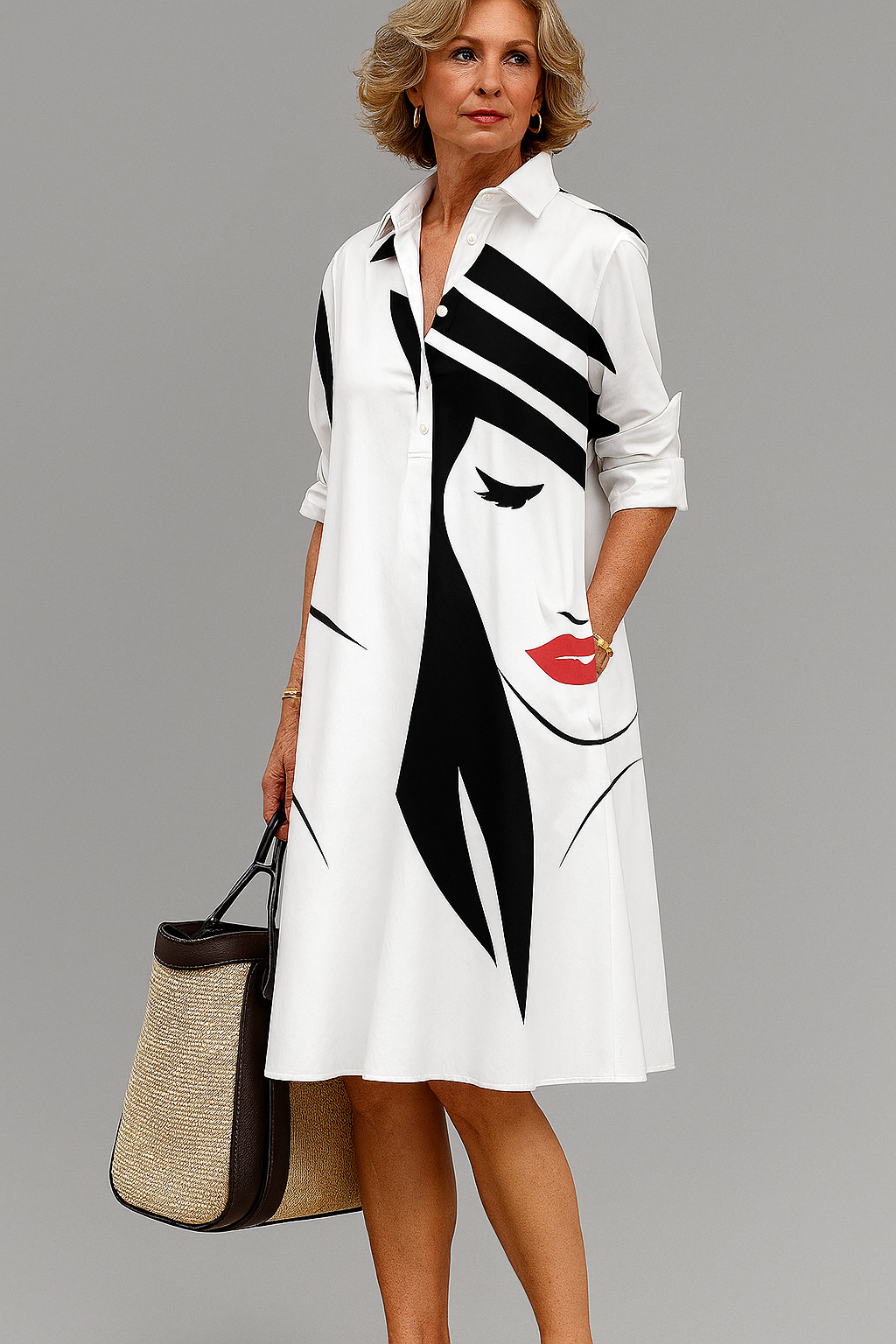 Evangeline™ Statement Midi Dress