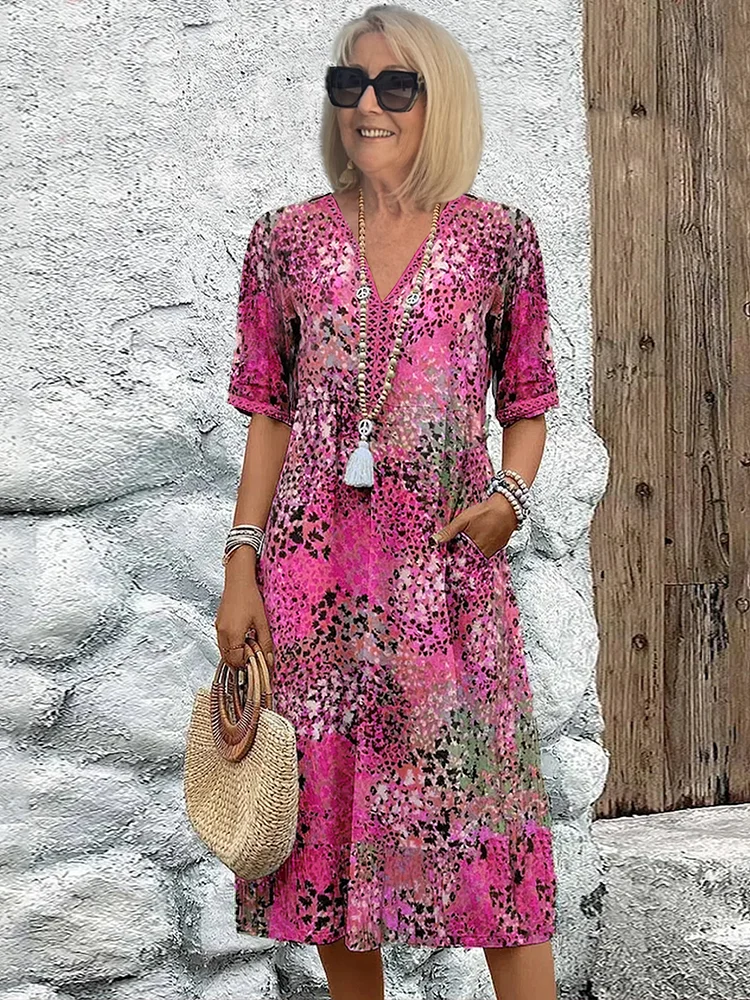 Aria™ Vibrant Midi Dress