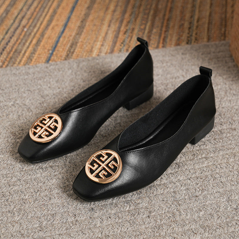 Giselle™ Elegant Square-Toe Flats