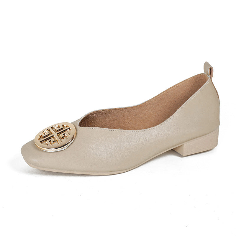 Giselle™ Elegant Square-Toe Flats