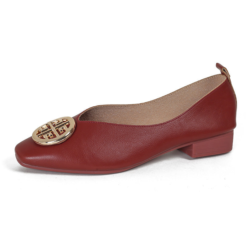 Giselle™ Elegant Square-Toe Flats