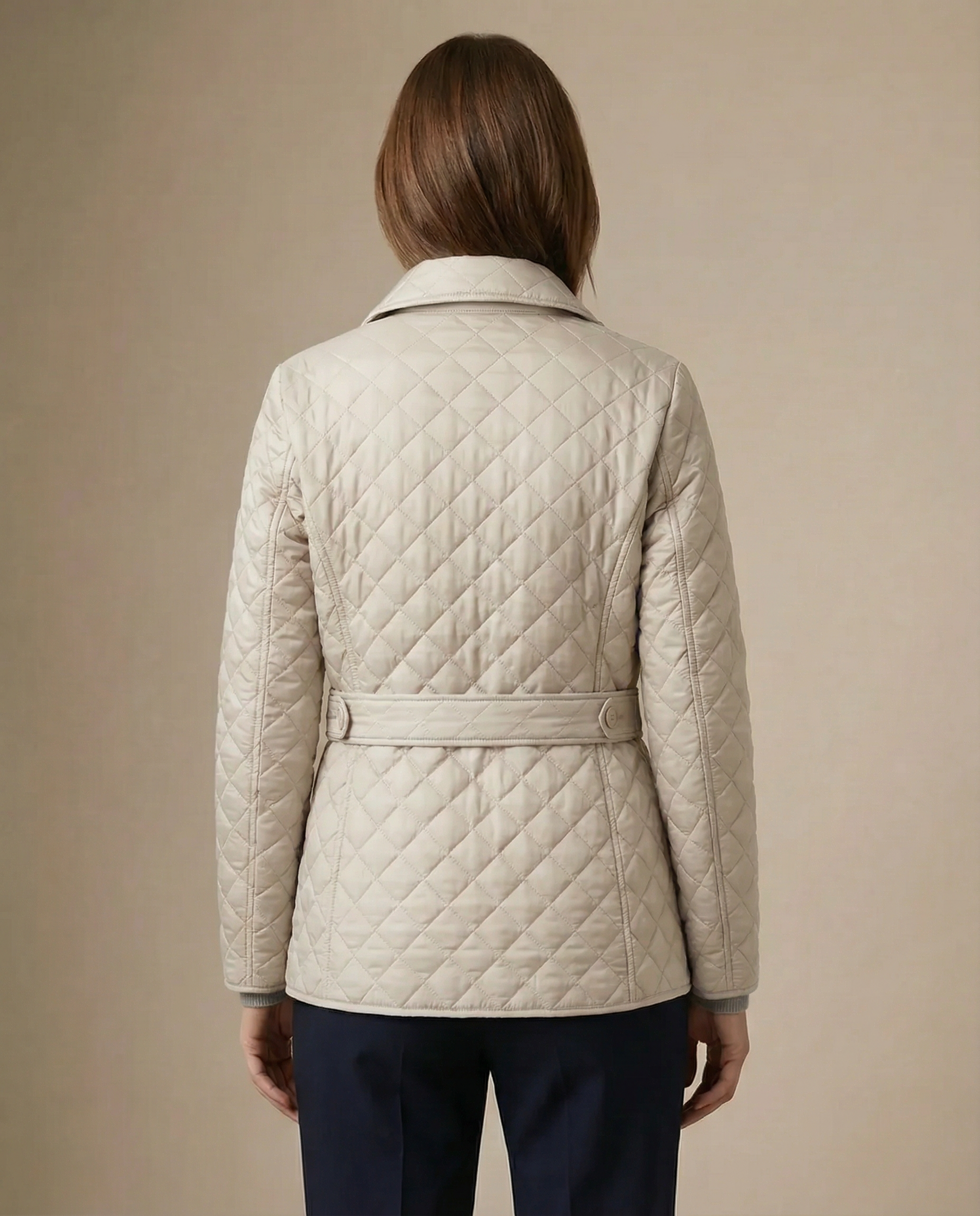 Olive™ Quilted Button-Up Jacket