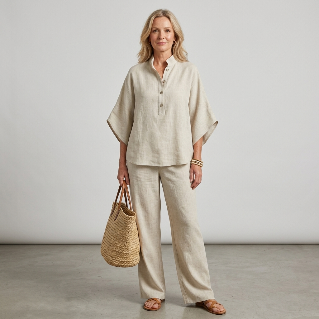Calliope™ Cotton Linen Casual Set