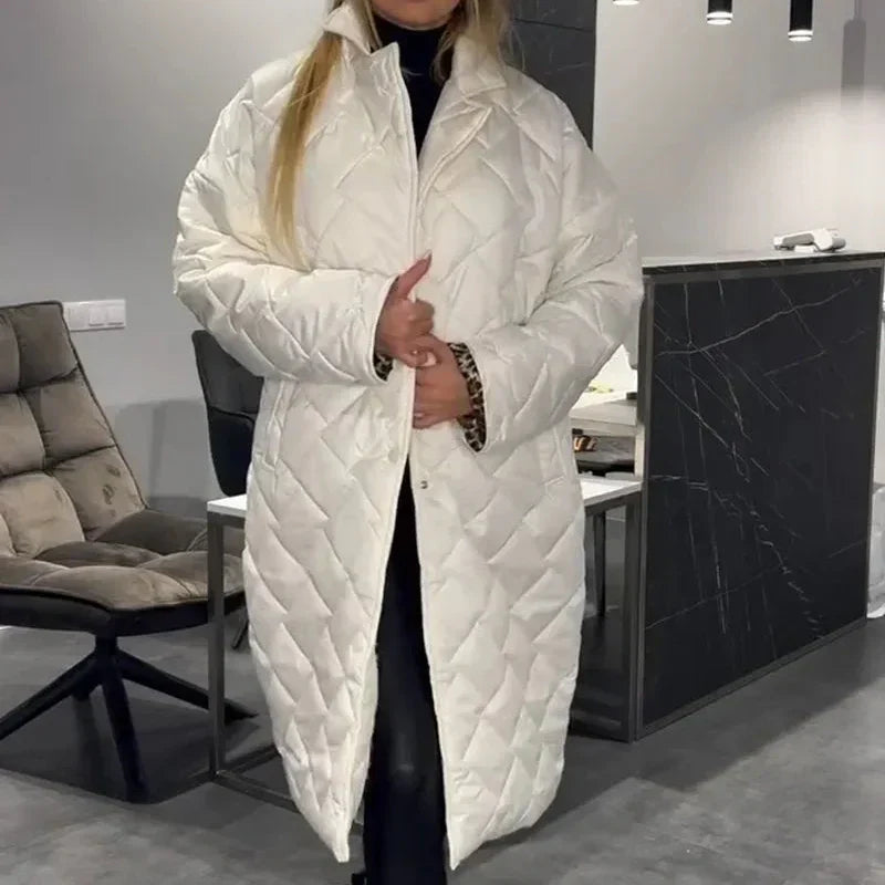 Briar™ Diamond Quilted Long Coat