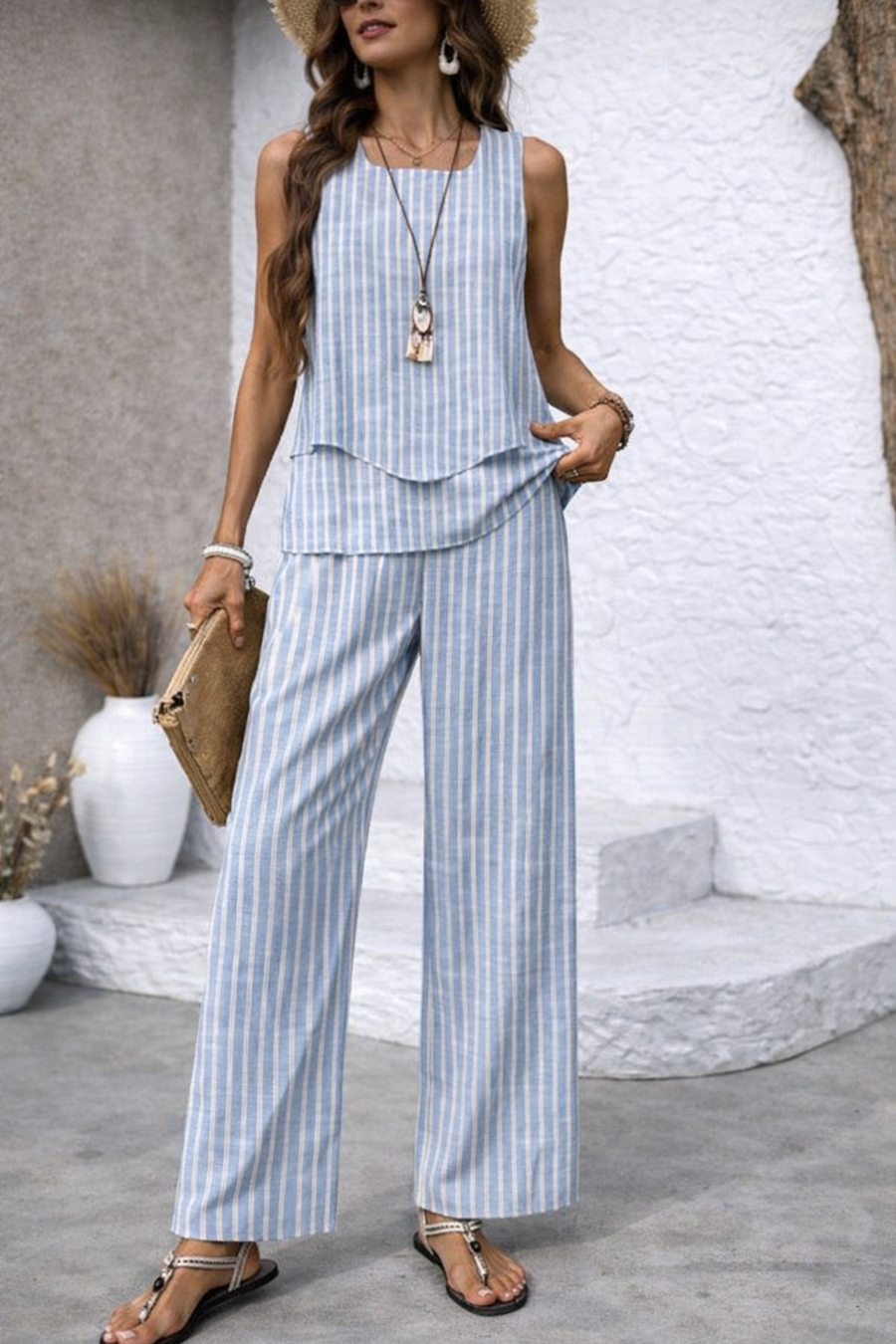 Jocelyn | Coastal Stripe Set