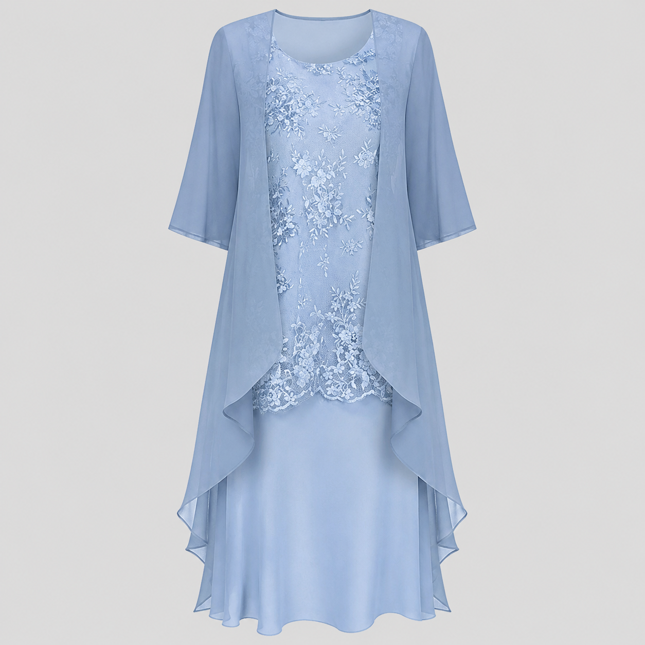 Lumi™ Chiffon Two-Piece Dress