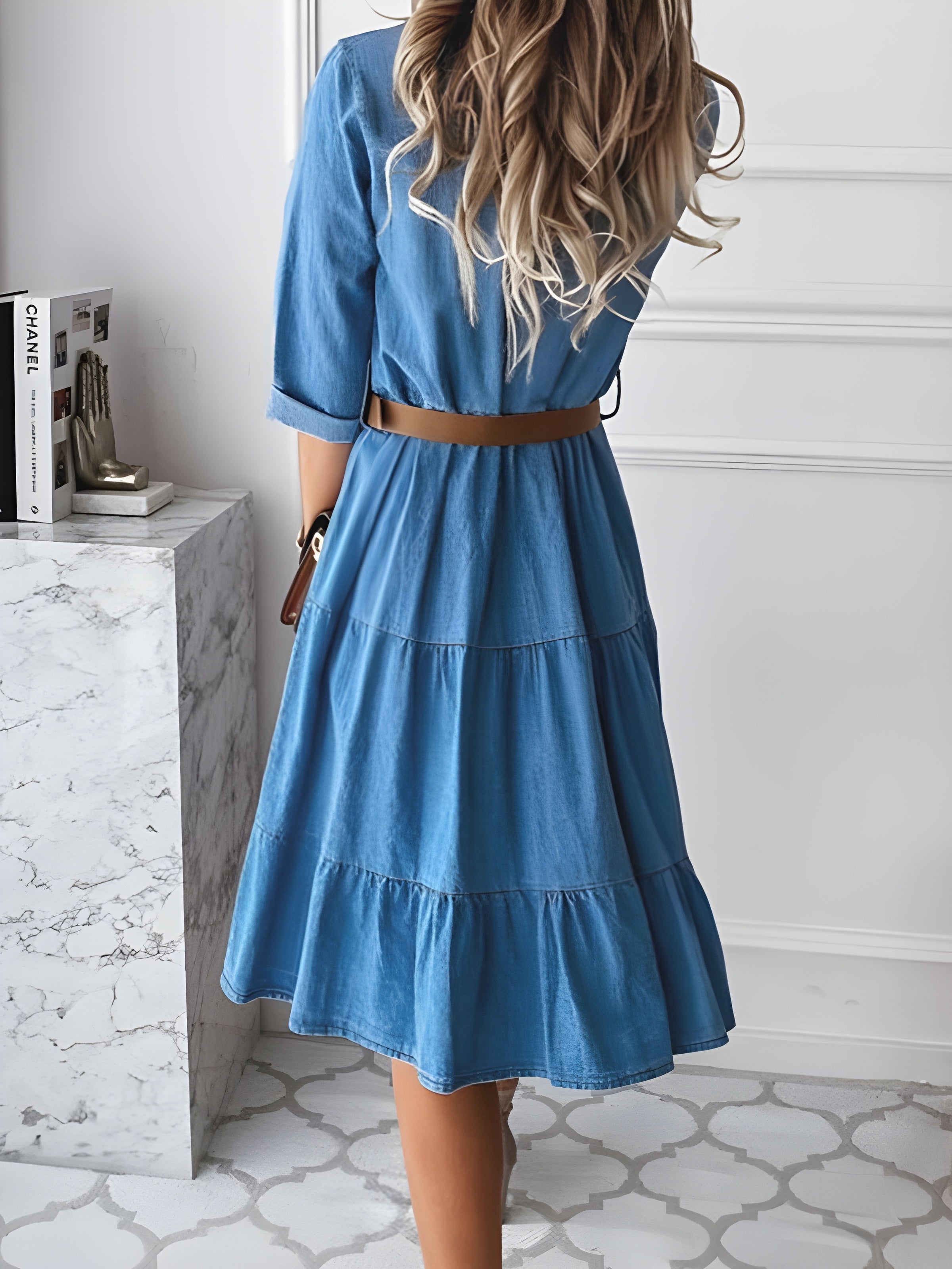 Katie | Casual Elegant Denim Dress