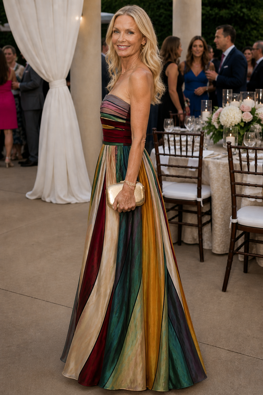 Thalia™ Elegant Strapless A-Line Dress